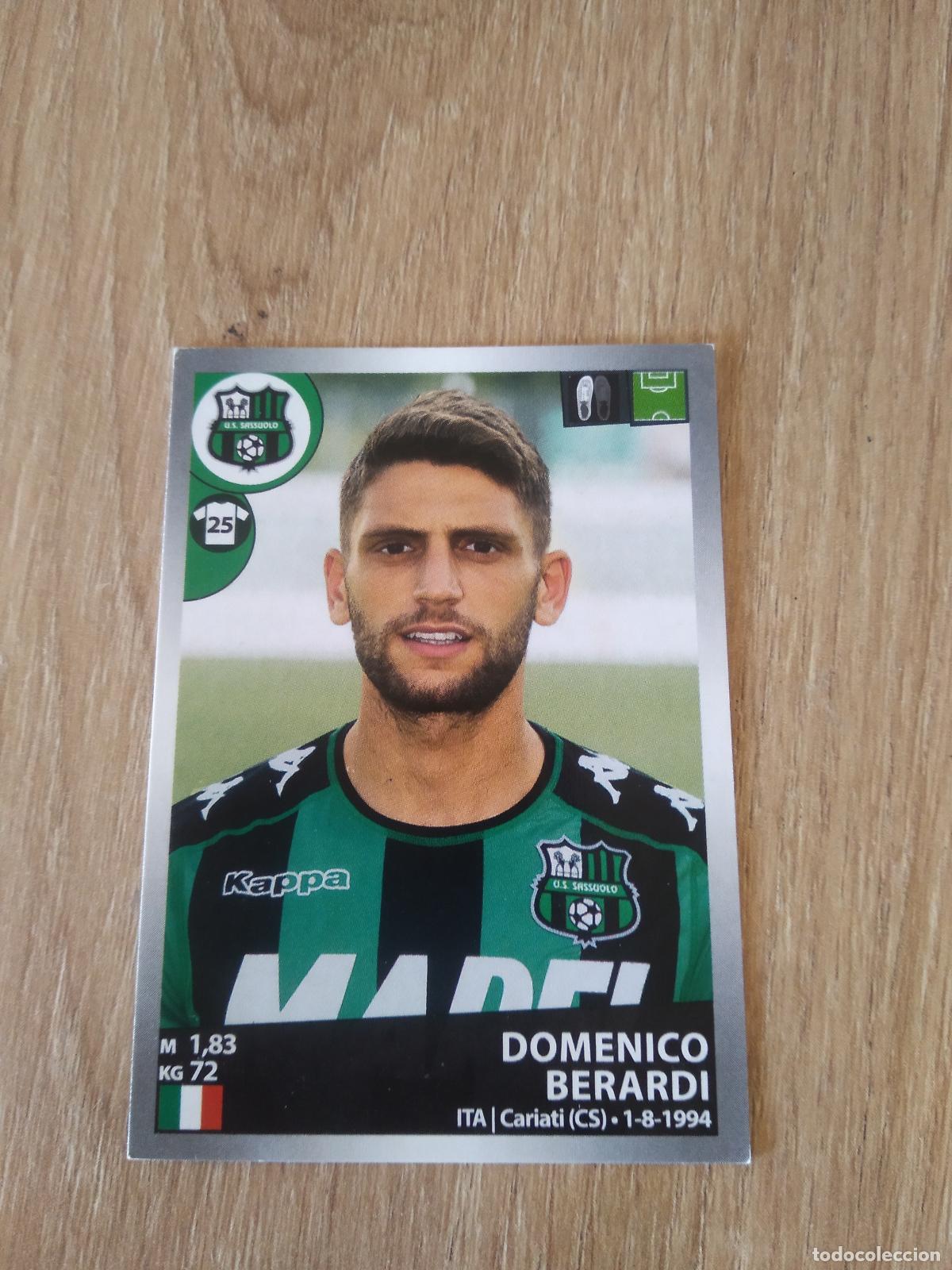 Cromos de Futebol: 500 DOMENICO BERARDI SASSUOLO CROMO FUTBOL PANINI LIGA ITALIA 16-17 CALCIATORI 2016-2017
