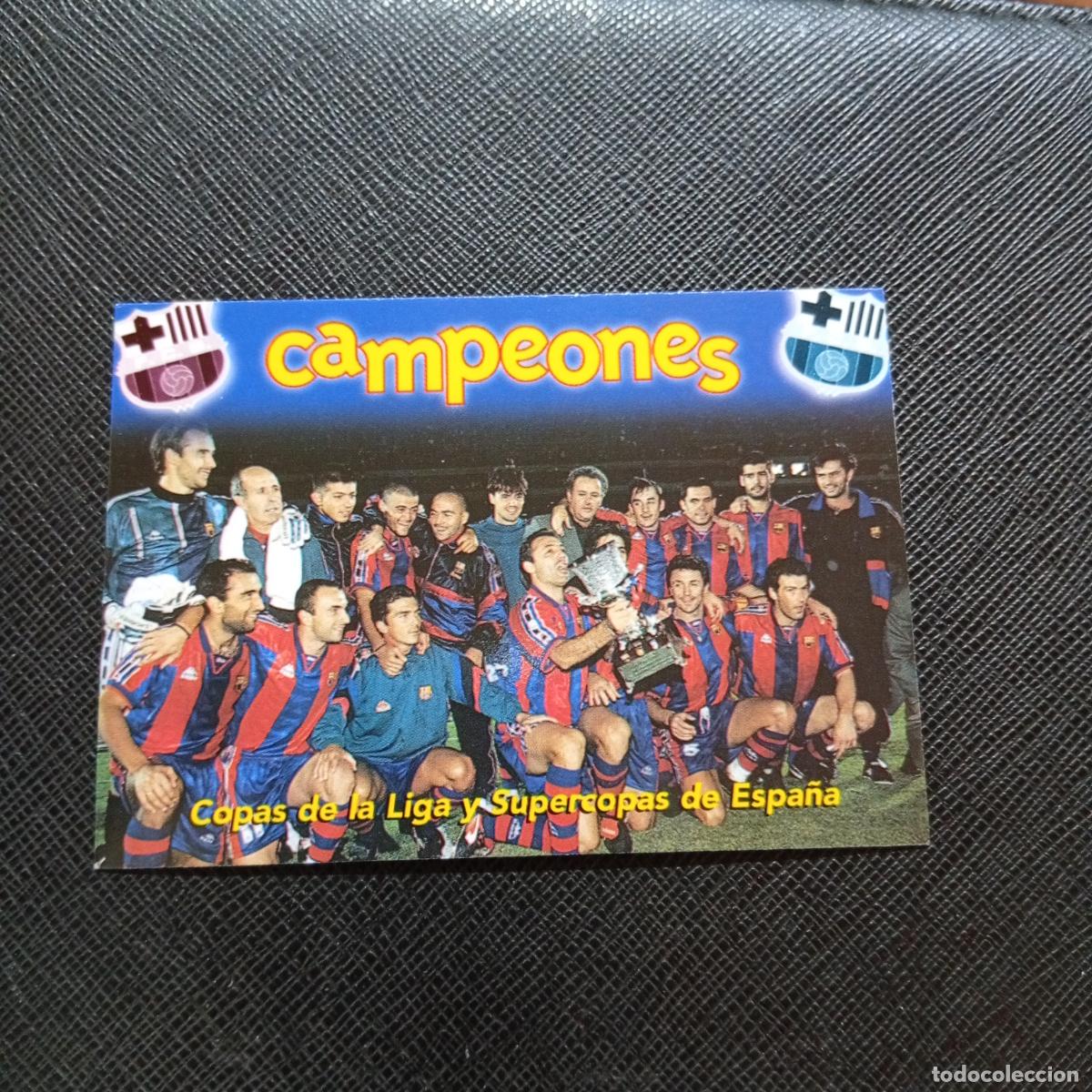 Cromos de Futebol: 76 COPA DE LA LIGA PANINI BARCELONA 1899 1999 CENTENARIO 100 A&Ntilde;OS CROMO BARCA - A174 PG280