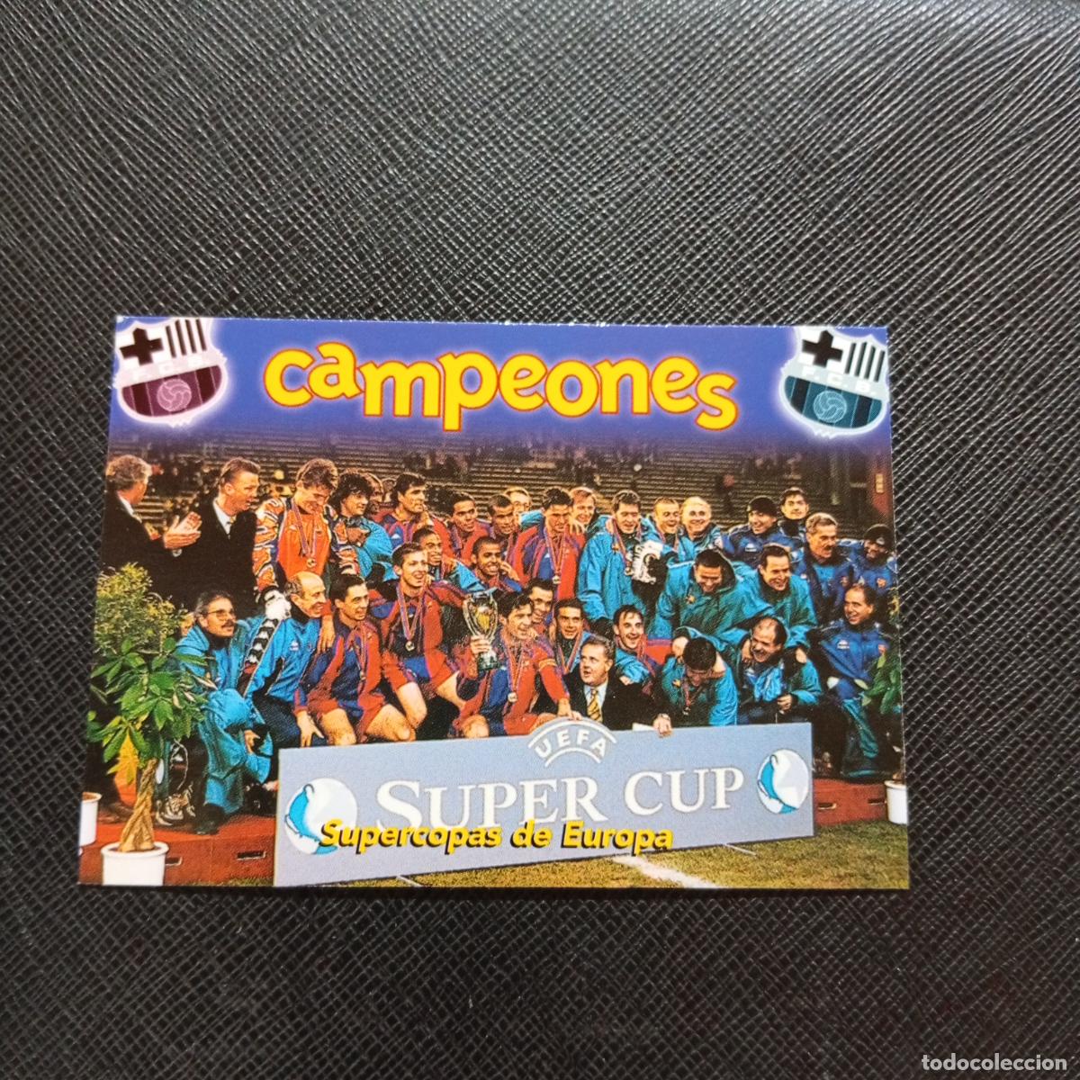 Cromos de Futebol: 79 SUPERCOPAS PANINI BARCELONA 1899 1999 CENTENARIO 100 A&Ntilde;OS CROMO BARCA - A174 PG289