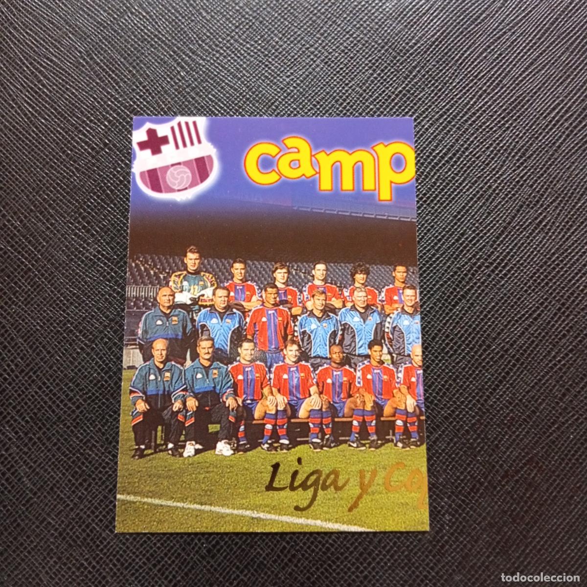 Cromos de Futebol: 80 LIGA Y COPA 1997 98 PANINI BARCELONA 1899 1999 CENTENARIO 100 A&Ntilde;OS CROMO BARCA - A174 PG289