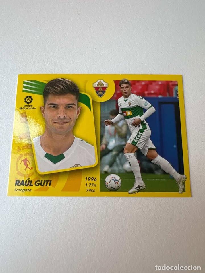 Cromos de Futebol: Carta Ra&uacute;l Guti Elche 16 Liga Este 2021-22