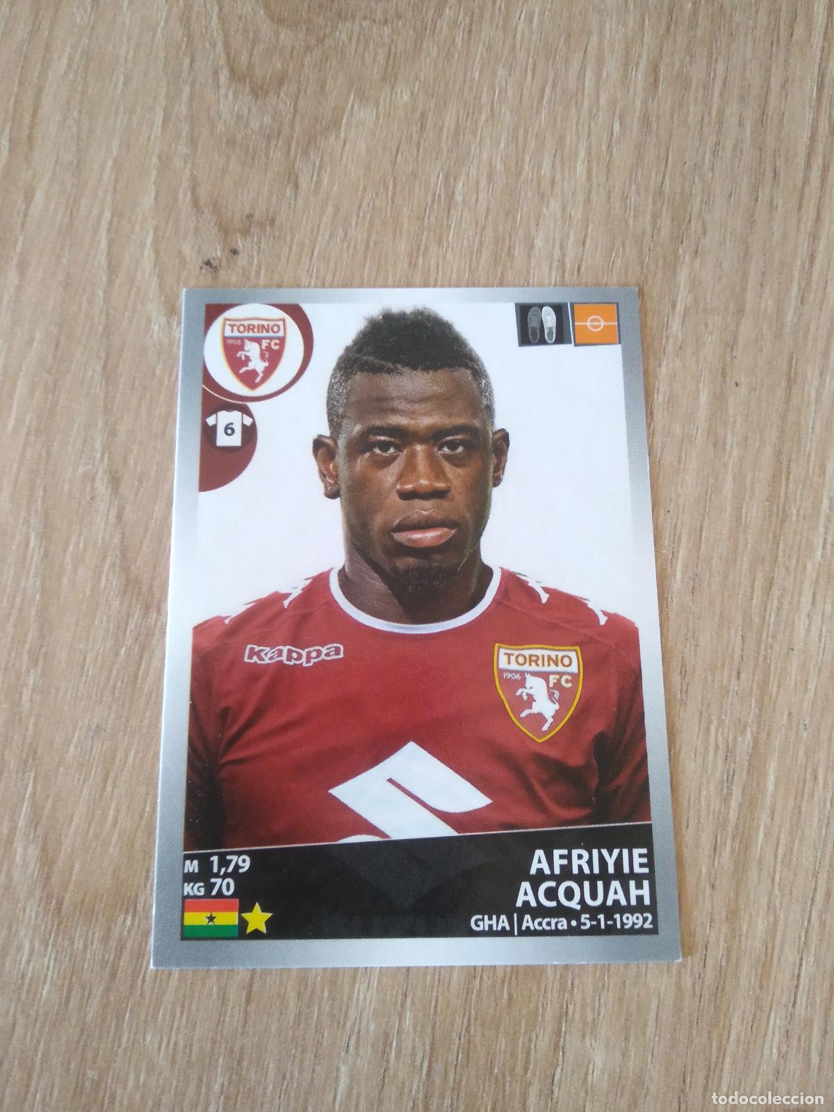 Cromos de Futebol: 522 AFRIYIE ACQUAH TORINO CROMO FUTBOL PANINI LIGA ITALIA 16-17 CALCIATORI 2016-2017