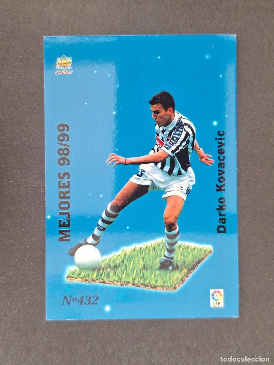 Cromos de Futebol: L1 KOVACEVIC REAL SOCIEDAD MEJORES 98/99 432 MUNDICROMO LAS FICHAS DE LA LIGA 2000 99 00