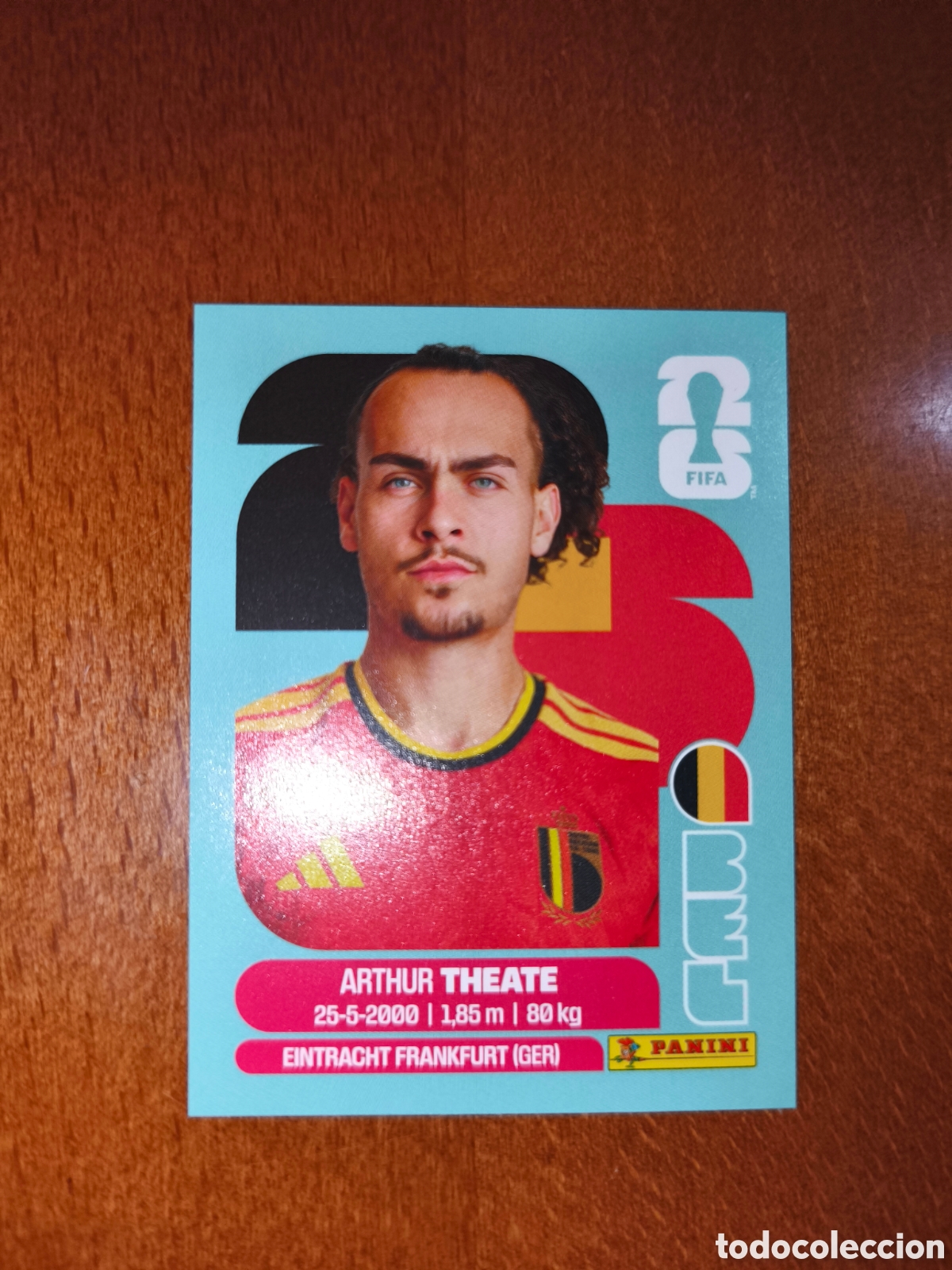 Cromos de Futebol: BEL3 Arthur Theate BEL 3 Fifa World Cup 2026 B&eacute;lgica