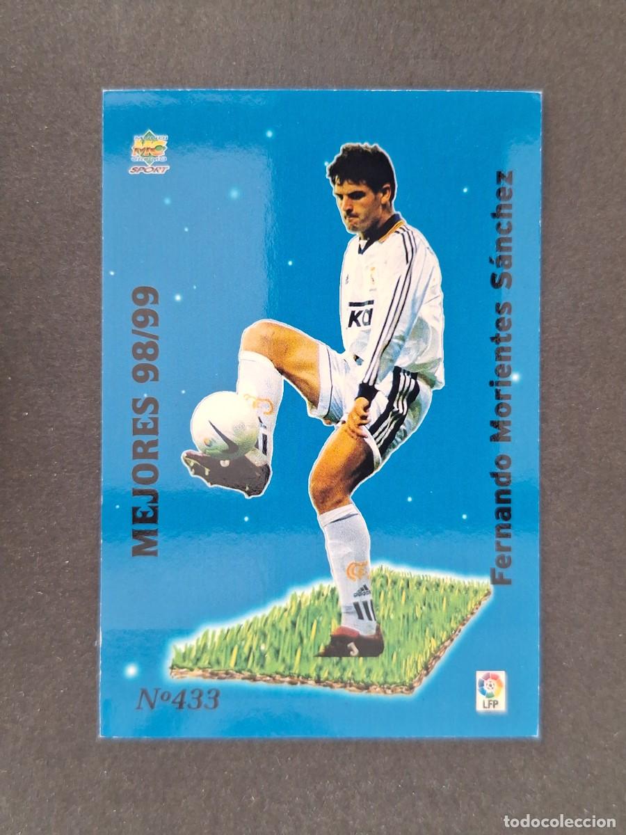 Cromos de Futebol: L1 MORIENTES REAL MADRID MEJORES 98/99 433 MUNDICROMO LAS FICHAS DE LA LIGA 2000 99 00