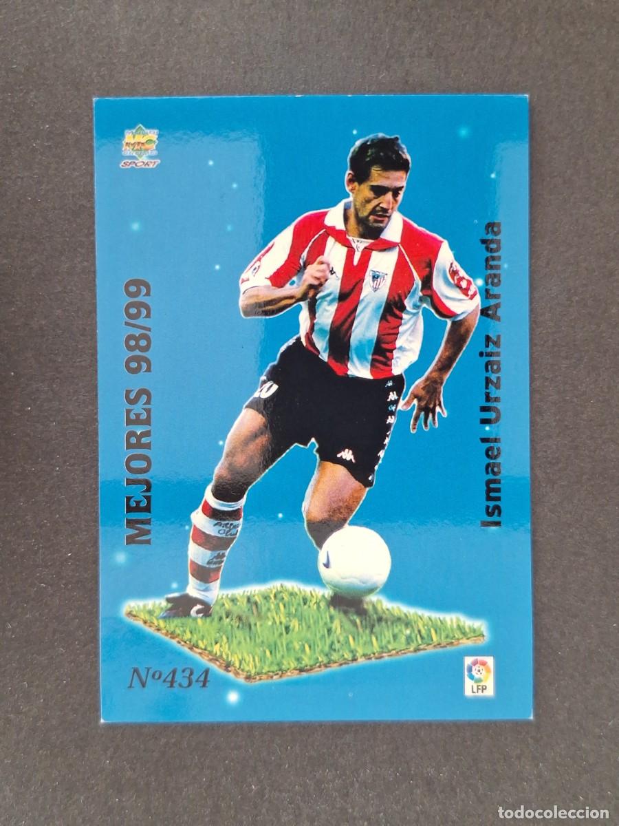 Cromos de Futebol: L1 URZAIZ ATHLETIC CLUB DE BILBAO MEJORES 98/99 434 MUNDICROMO LAS FICHAS DE LA LIGA 2000 99 00