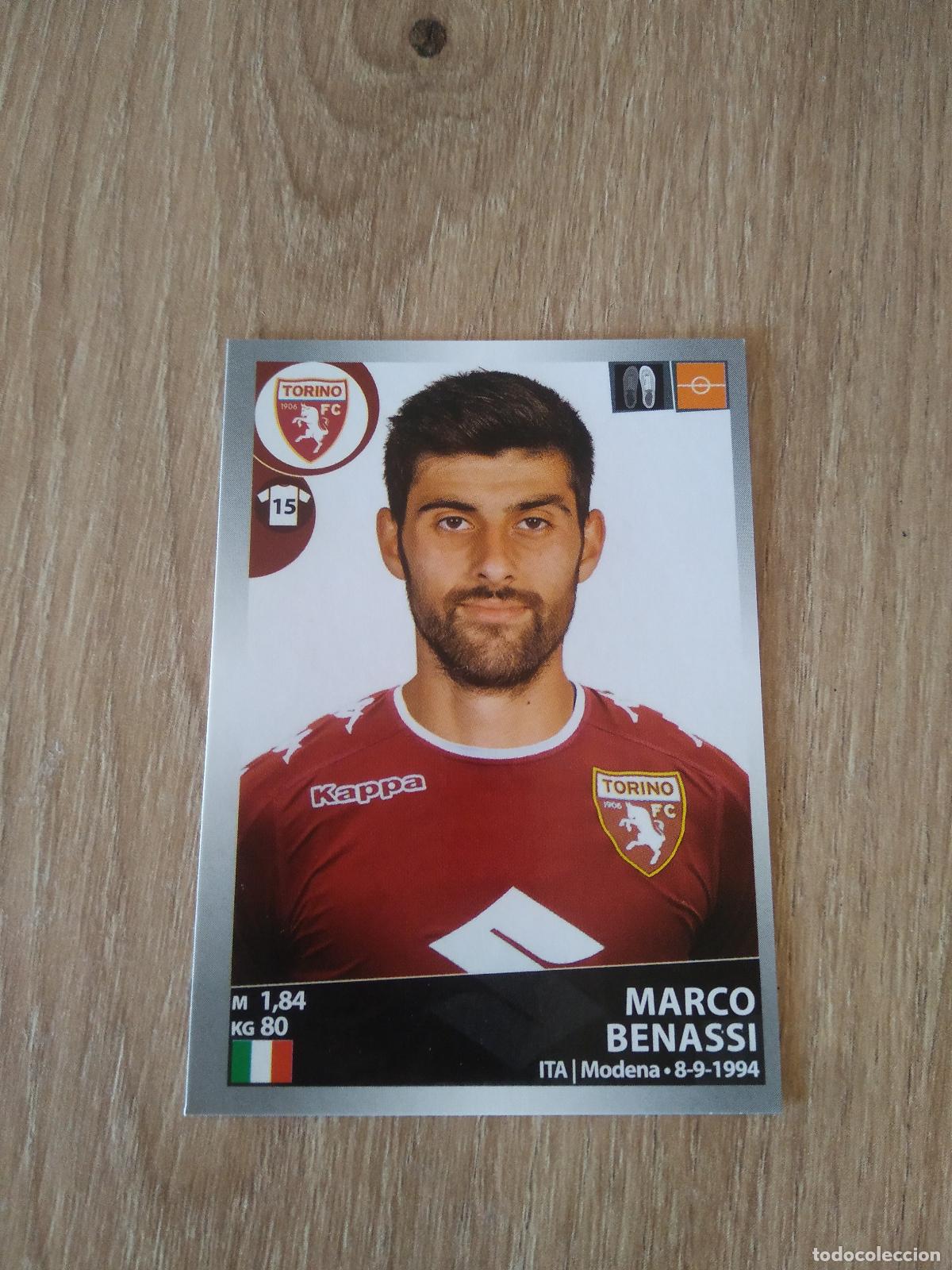 Cromos de Futebol: 523 MARCO BENASSI TORINO CROMO FUTBOL PANINI LIGA ITALIA 16-17 CALCIATORI 2016-2017