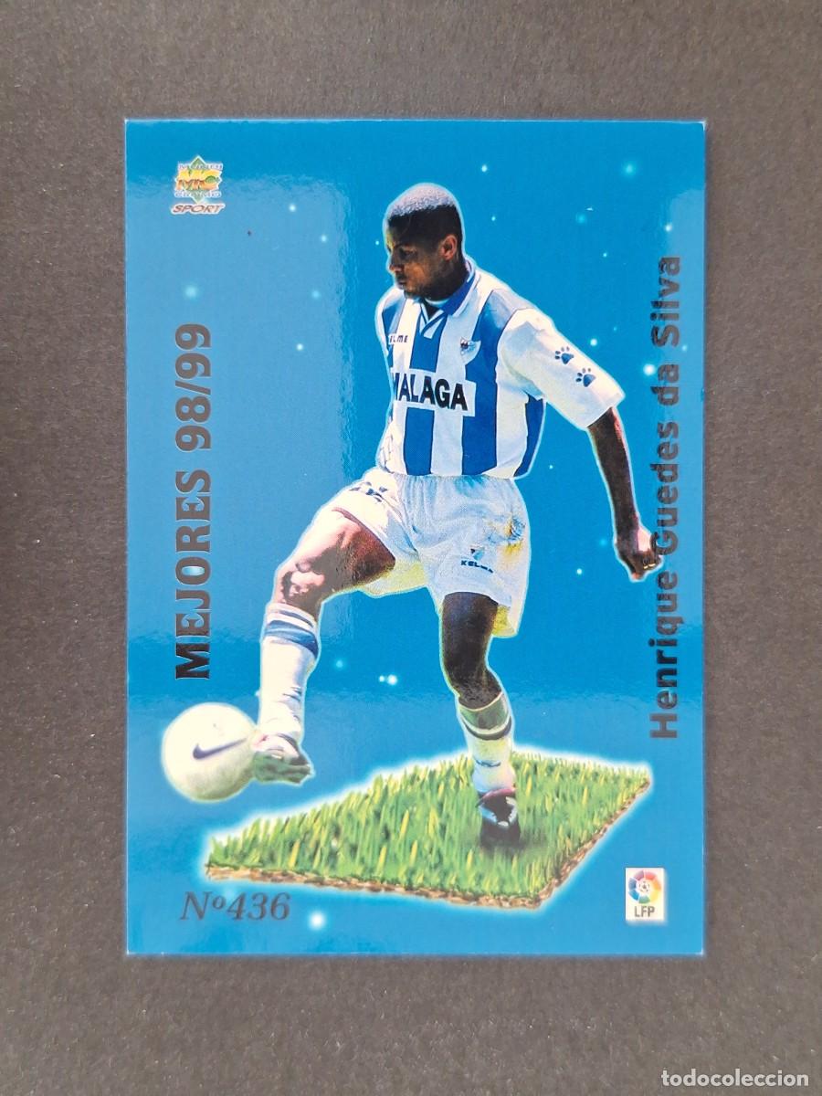 Cromos de Futebol: L1 CATANHA MALAGA C. F. MEJORES 98/99 436 MUNDICROMO LAS FICHAS DE LA LIGA 2000 99 00