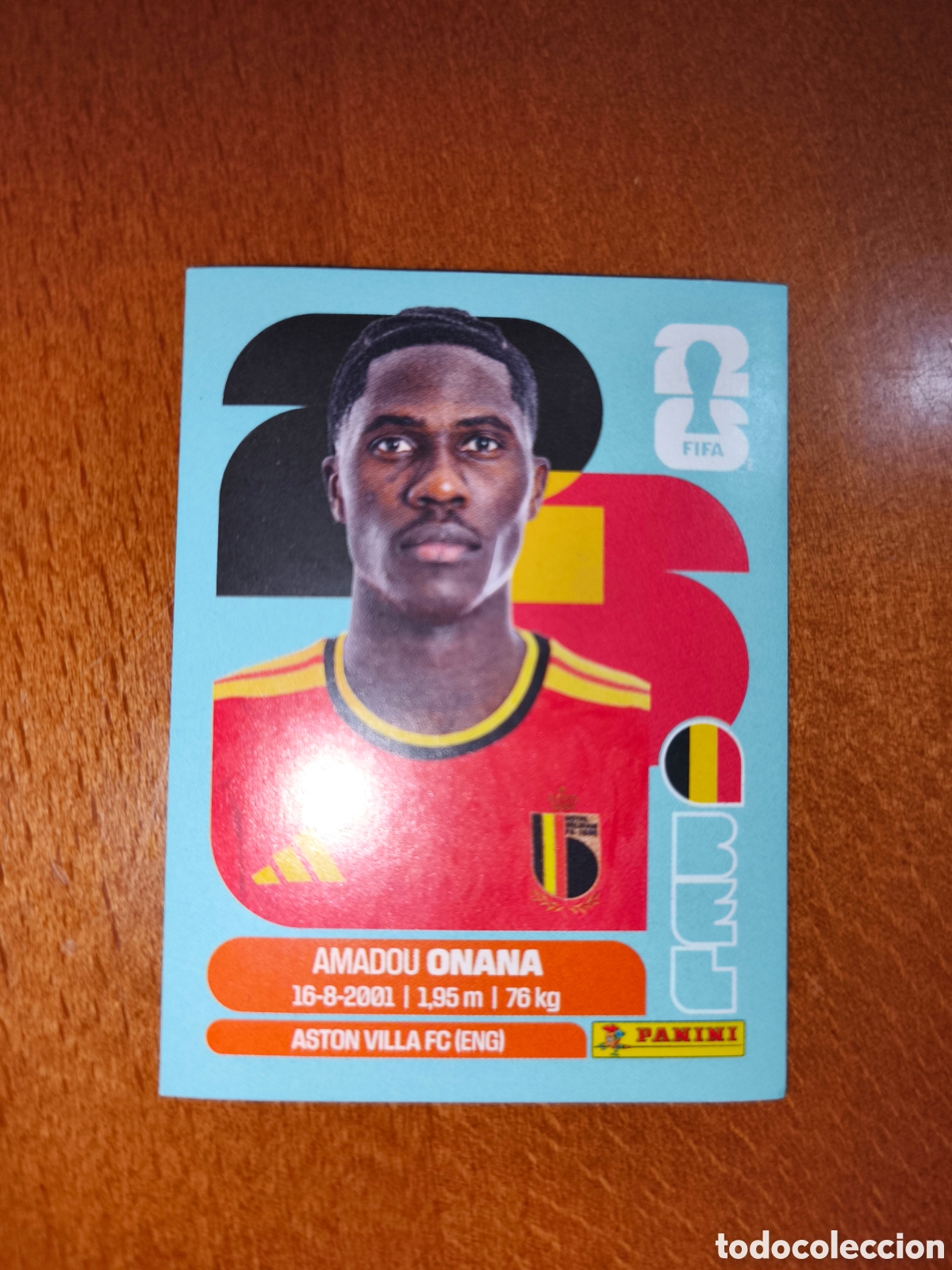 Cromos de Futebol: BEL10 Amadou Onana BEL 10 Fifa World Cup 2026 B&eacute;lgica