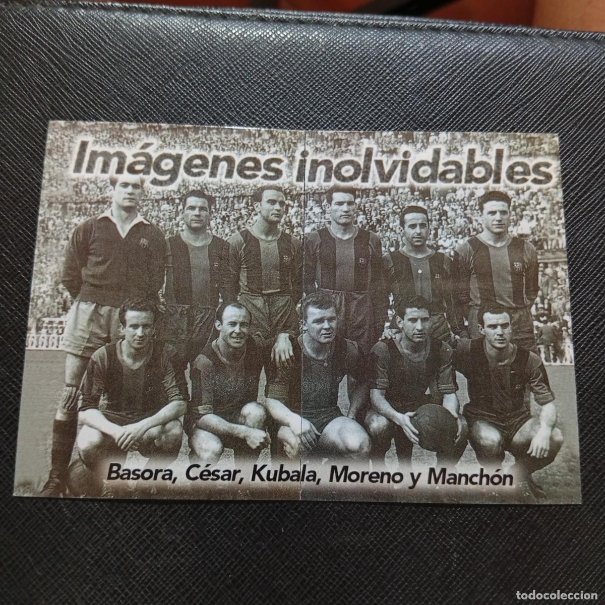 Cromos de Futebol: 86 87 KUBALA ALINEACION PANINI BARCELONA 1899 1999 CENTENARIO 100 A&Ntilde;OS CROMO BARCA - A174 PG298