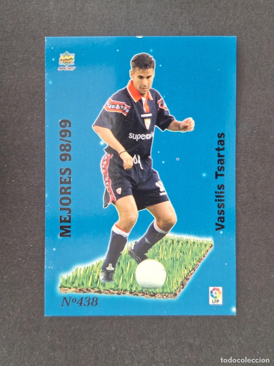 Football Stickers: L1 TSARTAS SEVILLA F. C. MEJORES 98/99 438 MUNDICROMO LAS FICHAS DE LA LIGA 2000 99 00