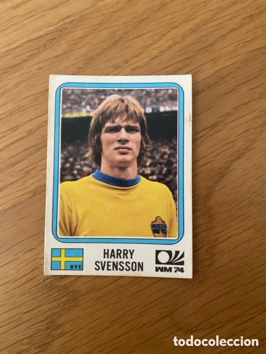 Football Stickers: Cromo panini mundial Alemania 1974 M&uacute;nich n&uacute;mero 279 Svensson - world cup 74 stickers &aacute;lbum