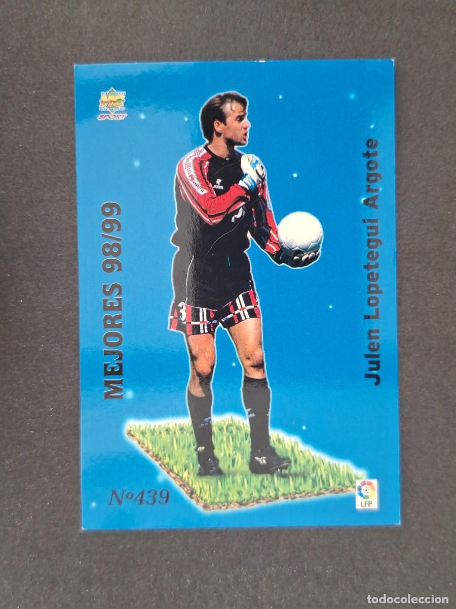 Football Stickers: L1 LOPETEGUI RAYO VALLECANO MEJORES 98/99 439 MUNDICROMO LAS FICHAS DE LA LIGA 2000 99 00