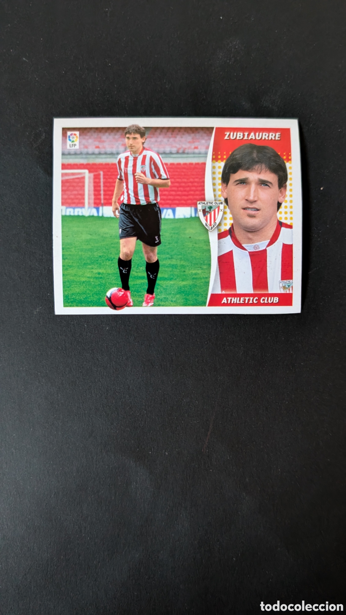 Cromos de Futebol: ZUBIAURRE BILBAO MERCADO INVIERNO AMPLIACION LIGA ESTE 2006/07 06 07 NUNCA PEGADO SIN PEGAR