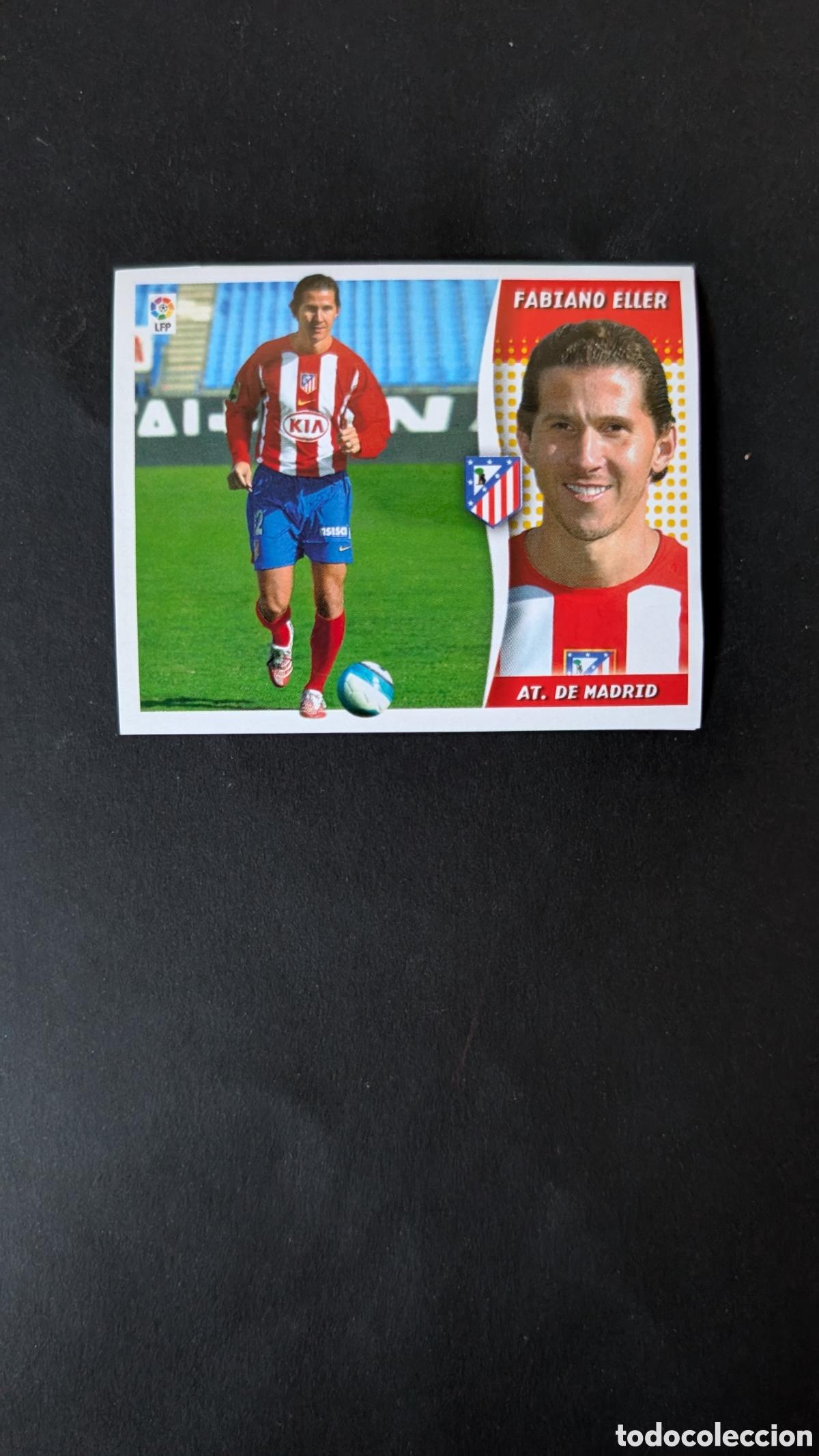 Cromos de Futebol: FABIANO ELLER ATLETICO MADRID MERCADO INVIERNO LIGA ESTE 2006/07 06 07 NUNCA PEGADO SIN PEGAR