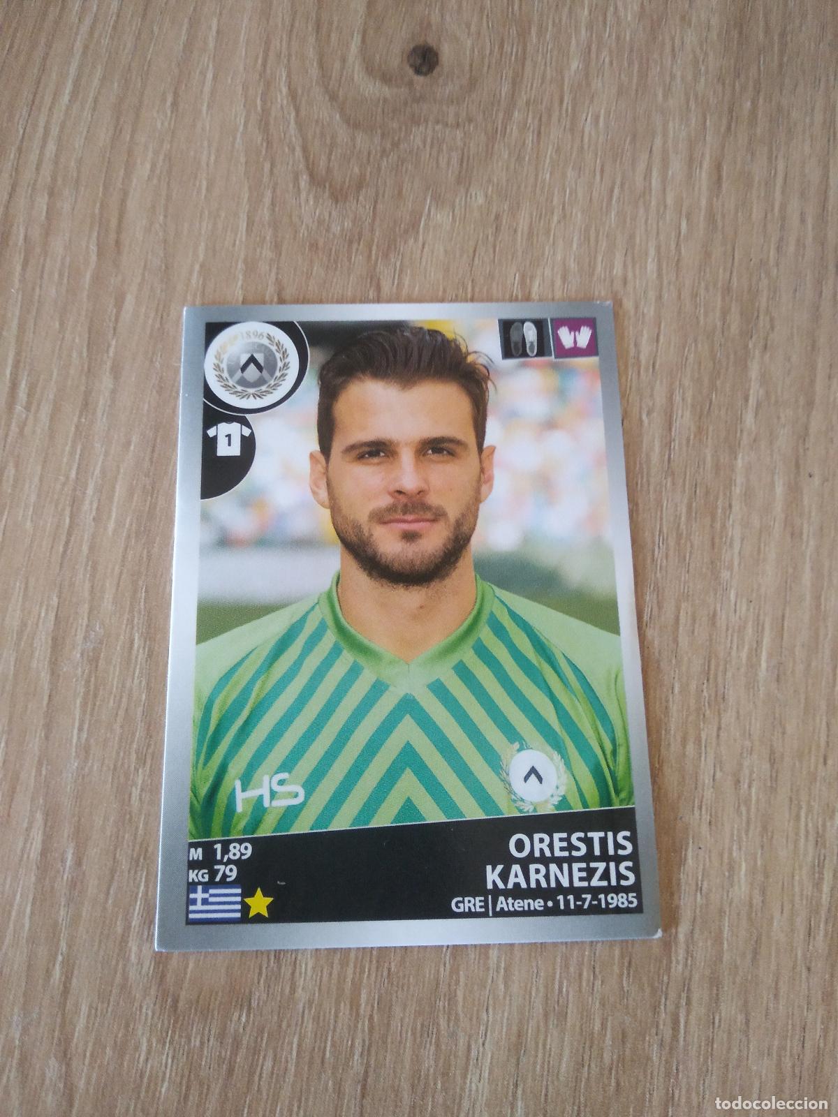 Cromos de Futebol: 540 ORESTIS KARNEZIS UDINESE CROMO FUTBOL PANINI LIGA ITALIA 16-17 CALCIATORI 2016-2017