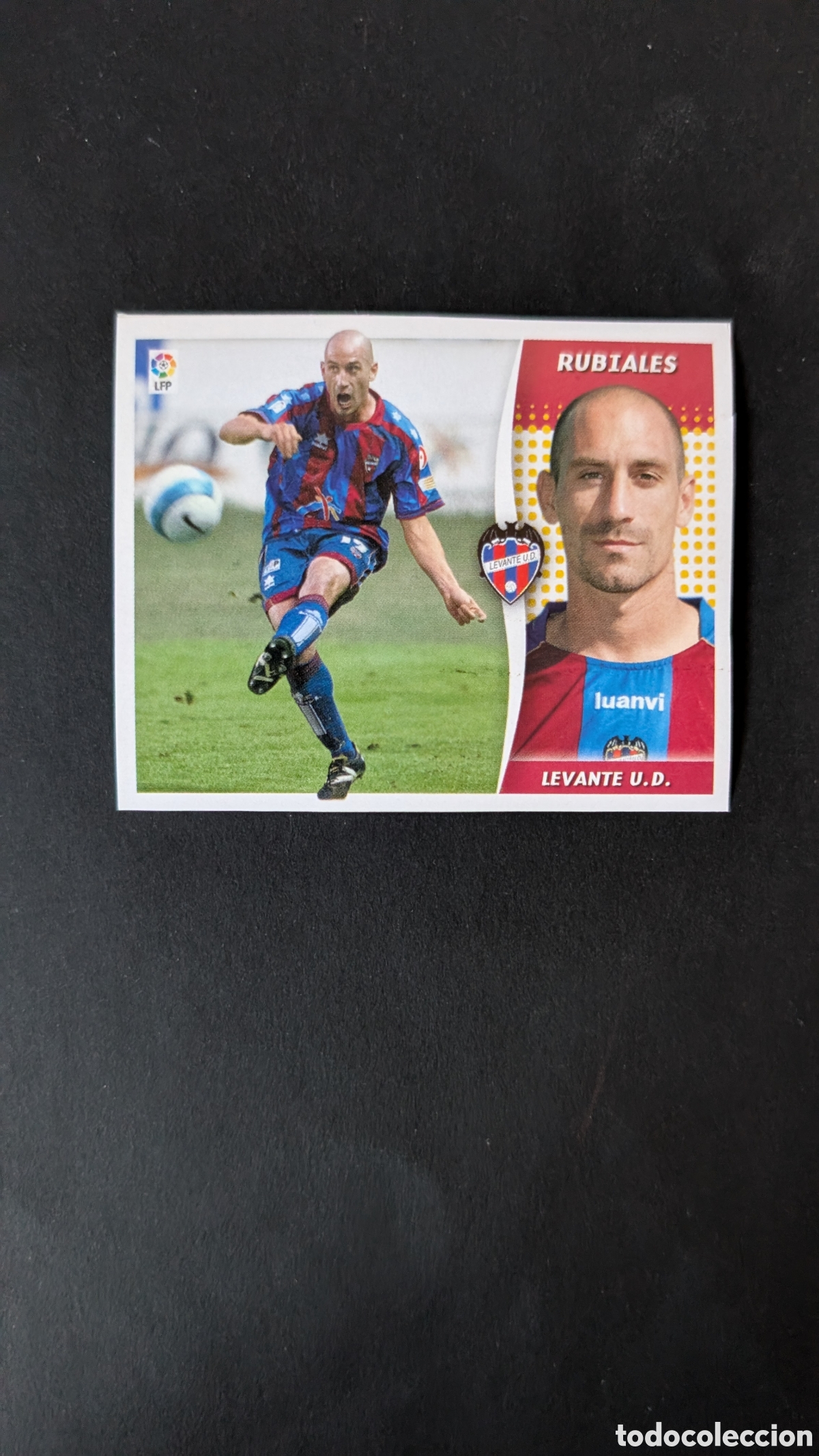 Cromos de Futebol: RUBIALES LEVANTE ROOKIE MERCADO INVIERNO LIGA ESTE 2006/07 06 07 NUNCA PEGADO SIN PEGAR