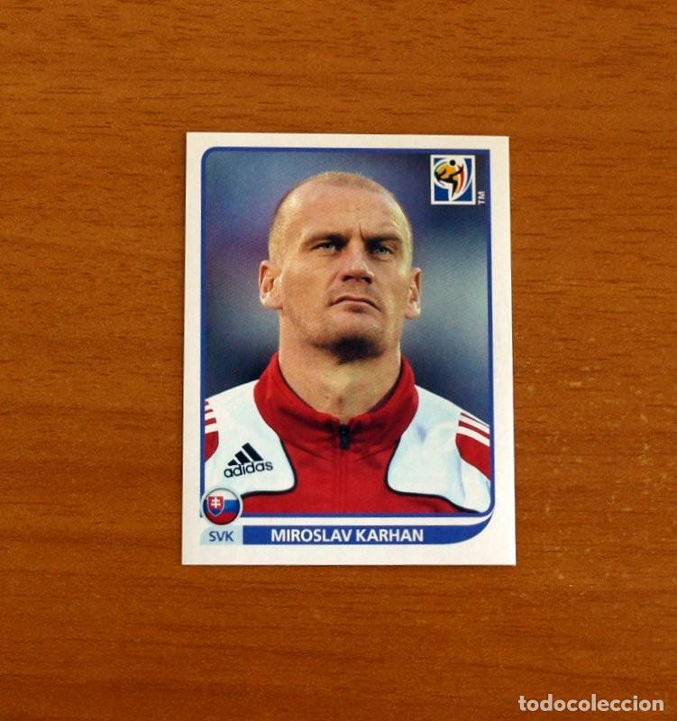 Cromos de Futebol: Eslovaquia -N&ordm; 478 Miroslav Karhan -Mundial South Africa 2010 FIFA World Cup-Panini -Nunca Pegado