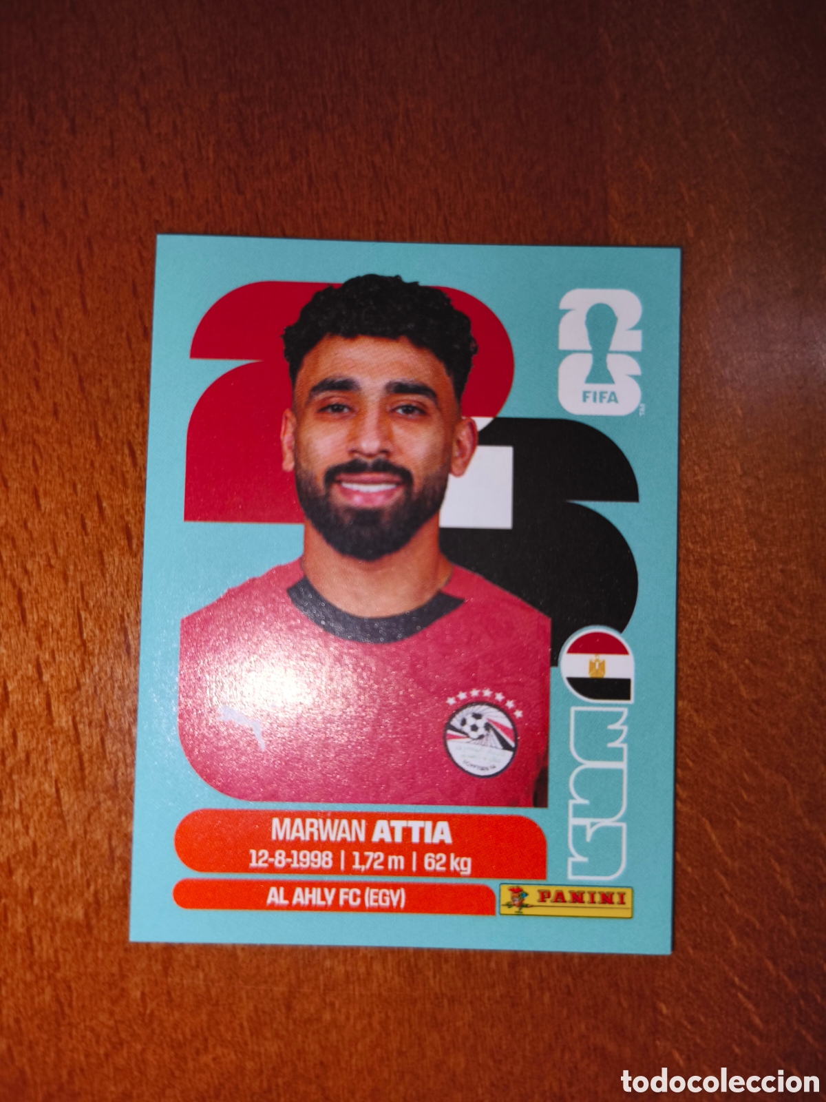 Cromos de Futebol: EGY10 Marwan Attia EGY 10 Fifa World Cup 2026 Egipto