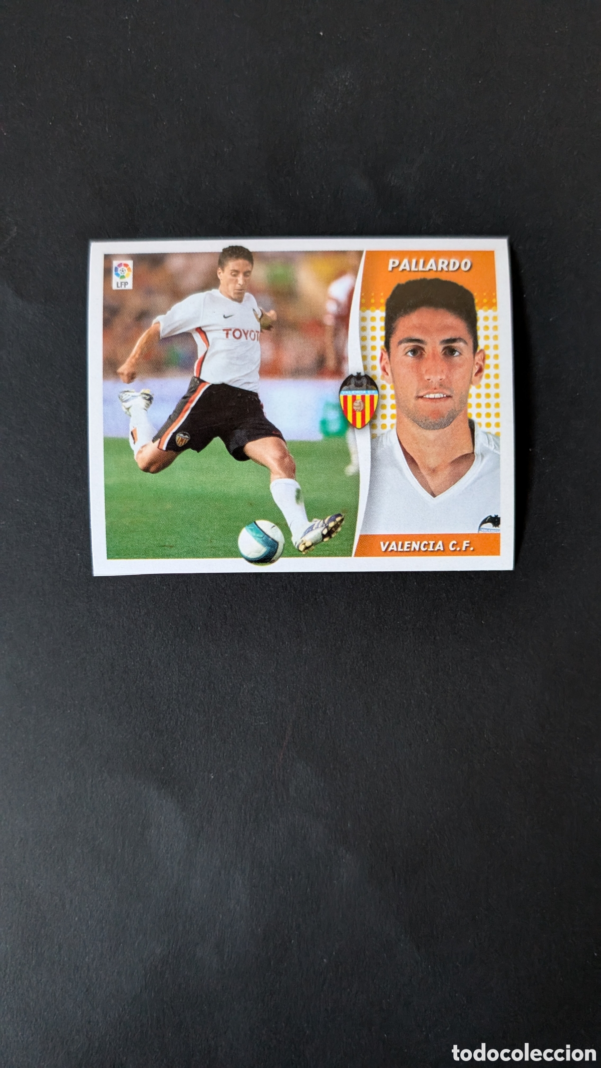 Cromos de Futebol: PALLARDO VALENCIA MERCADO INVIERNO LIGA ESTE 2006/07 06 07 NUNCA PEGADO SIN PEGAR