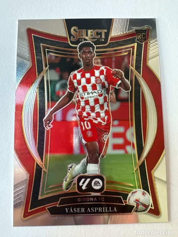 Cromos de Futebol: Carta Y&aacute;ser Asprilla Girona 91 Select 2024-25 Panini La Liga