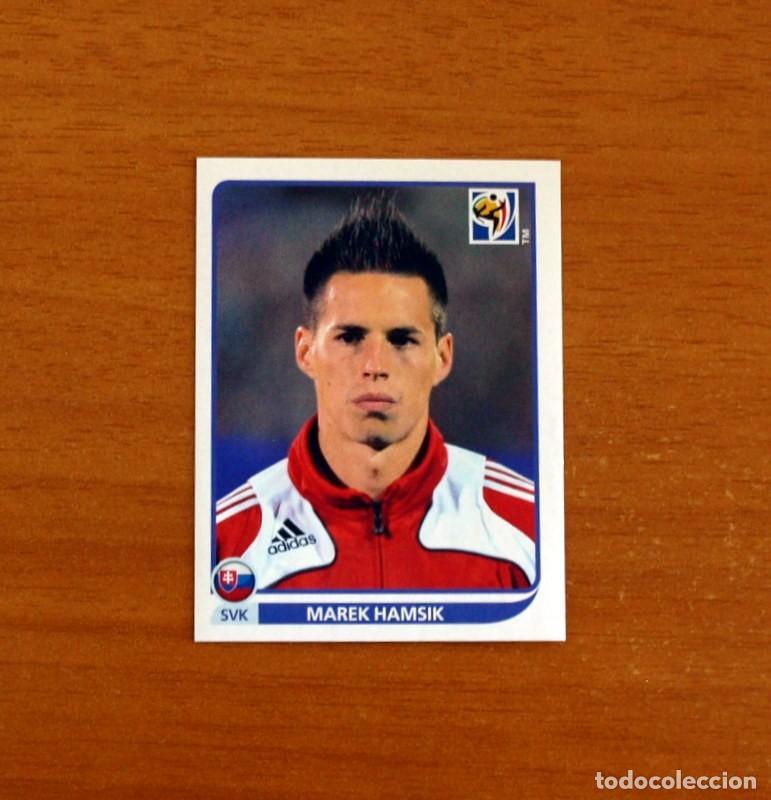 Football Stickers: Eslovaquia -N&ordm; 480 Marek Hamsik -Mundial South Africa 2010 FIFA World Cup-Panini -Nunca Pegado