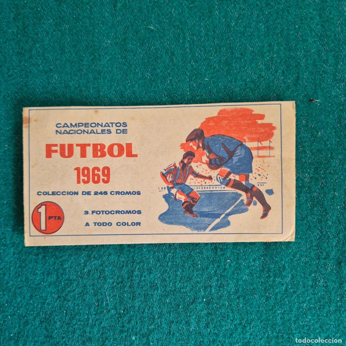 Figurine di Calcio: SOBRE DE FUTBOL 1969 VACIO