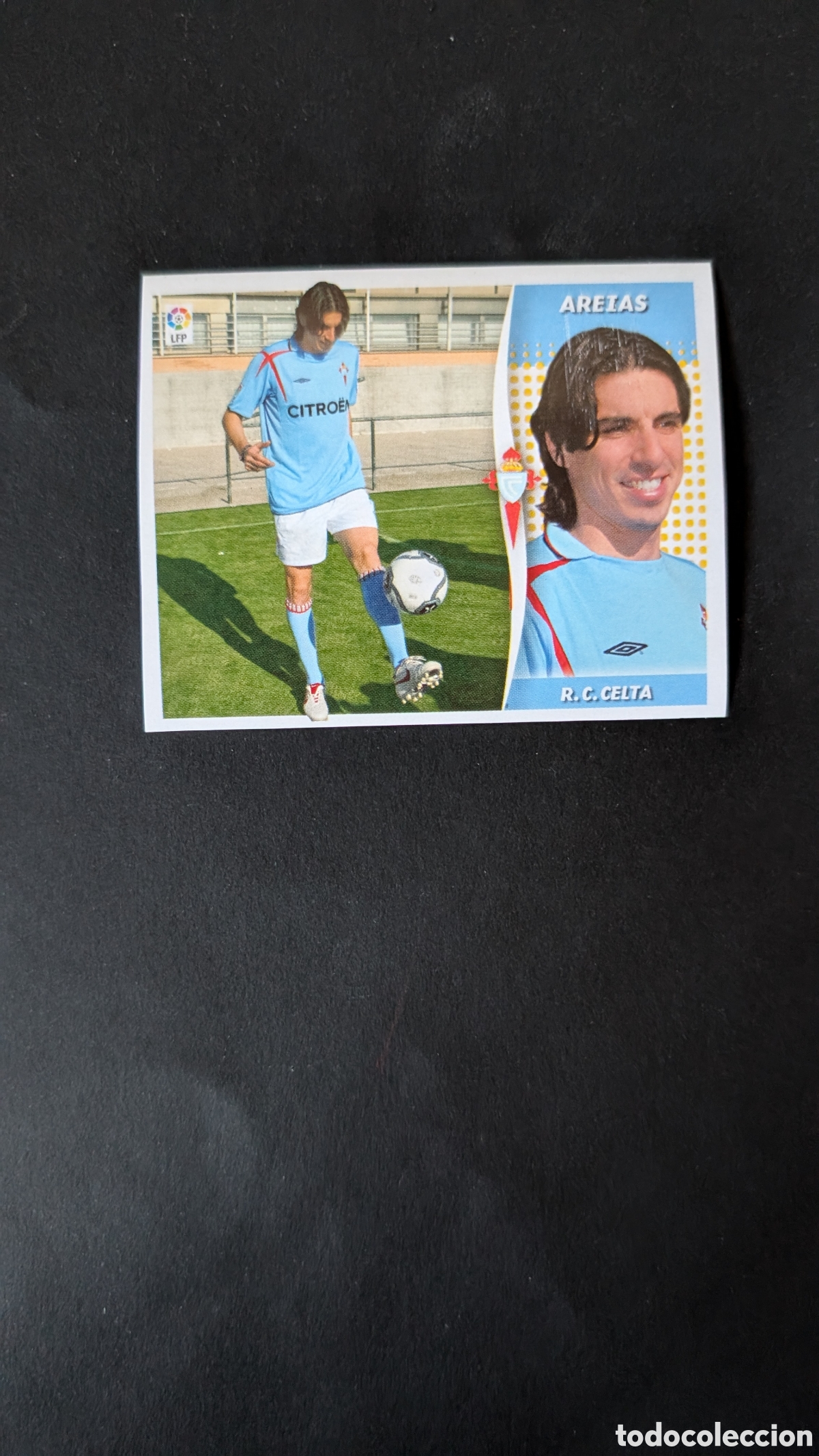 Football Stickers: AREIAS CELTA COLOCA MERCADO INVIERNO LIGA ESTE 2006/07 06 07 NUNCA PEGADO SIN PEGAR