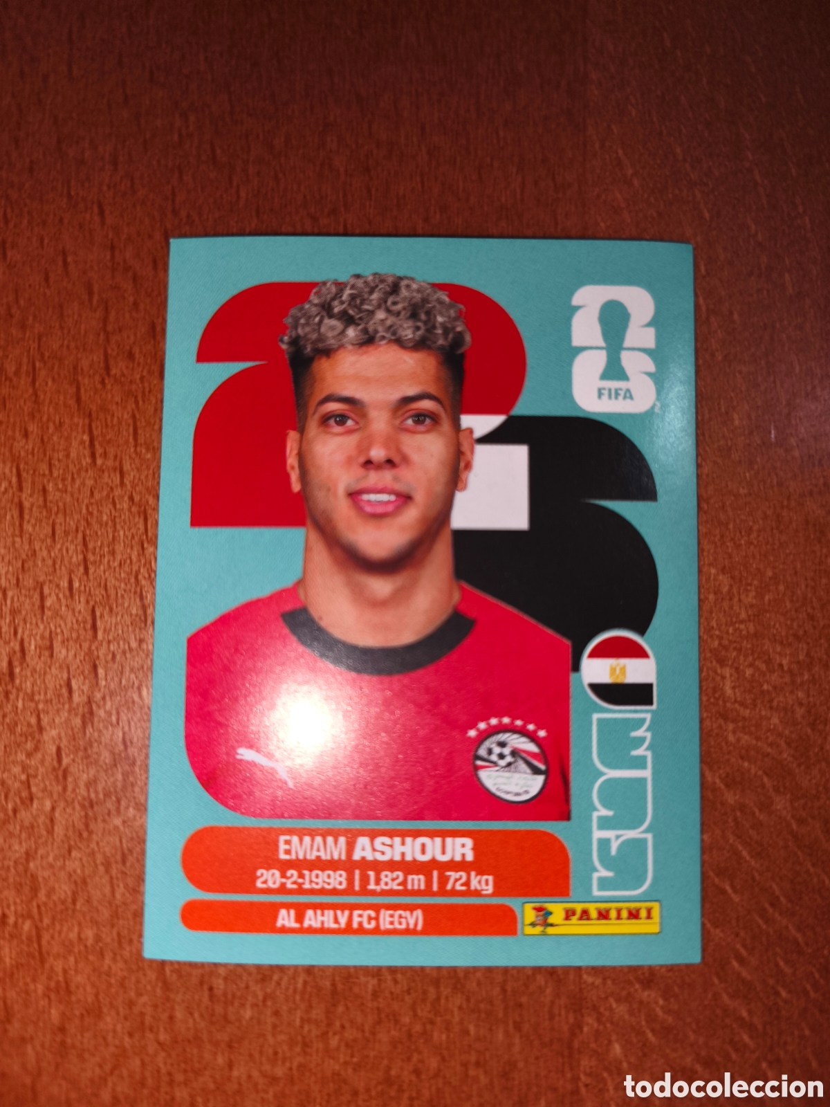 Football Stickers: EGY15 Emam Ashour EGY 15 Fifa World Cup 2026 Egipto