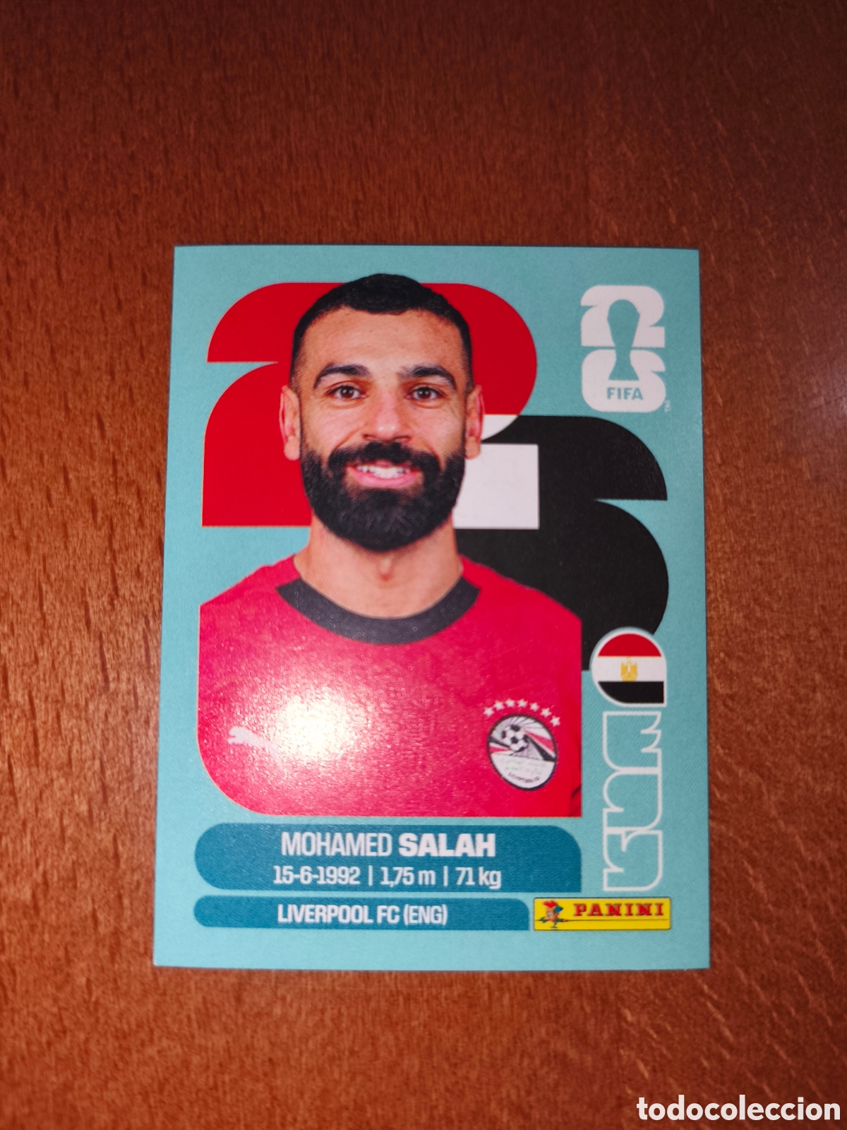 Cromos de Futebol: EGY17 Mohamed Salah EGY 17 Fifa World Cup 2026 Egipto