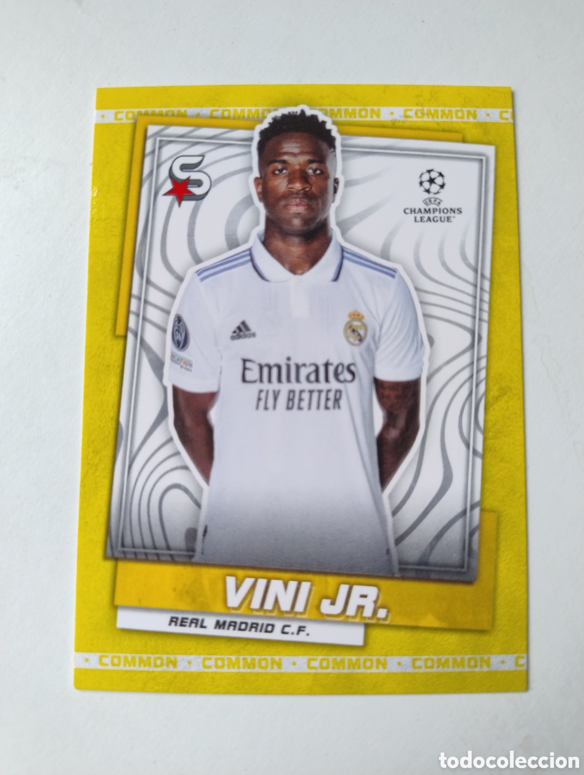 Cromos de Futebol: 45 - Vini Jr Vinicius - Real Madrid - Topps Superstars 2022 - 2023 Common