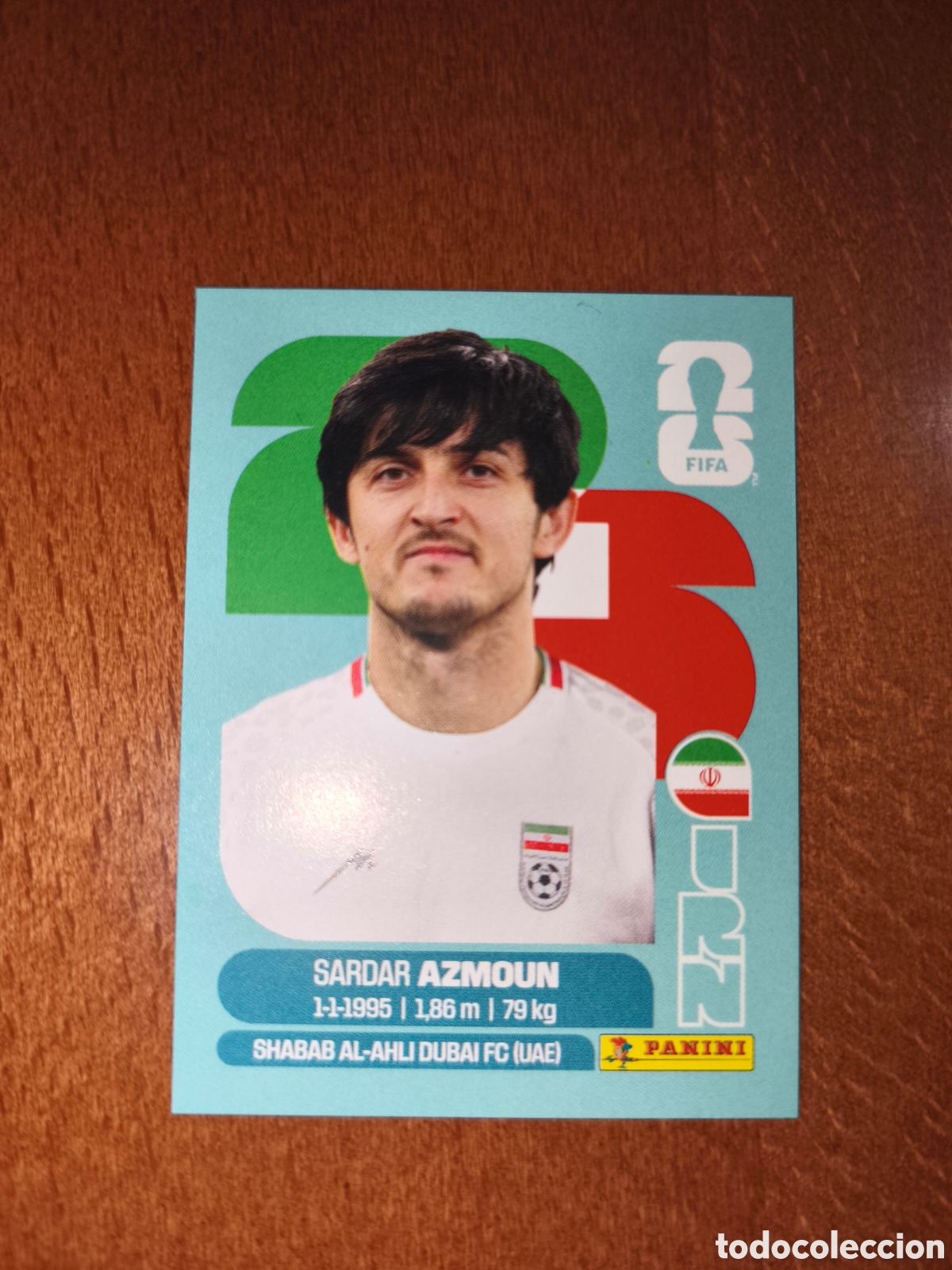 Cromos de f&uacute;tbol: IRN17 Sardar Azmoun IRN 17 Fifa World Cup 2026 Ir&aacute;n
