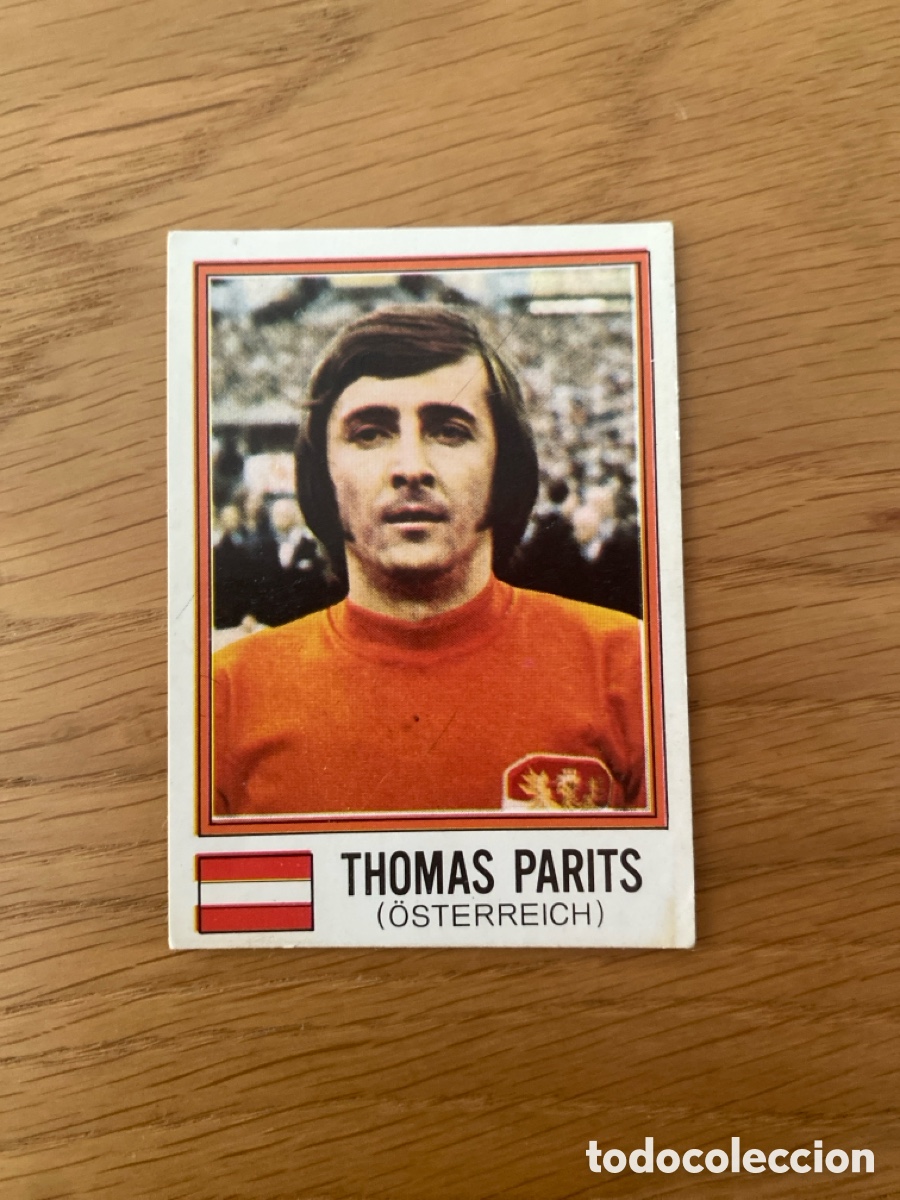 Cromos de f&uacute;tbol: Cromo panini mundial Alemania 1974 M&uacute;nich n&uacute;mero 394 Parits - world cup 74 stickers &aacute;lbum