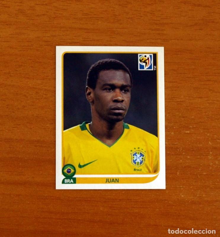 Cromos de f&uacute;tbol: Brasil -N&ordm; 490 Juan -Mundial South Africa 2010 FIFA World Cup-Panini -Nunca Pegado