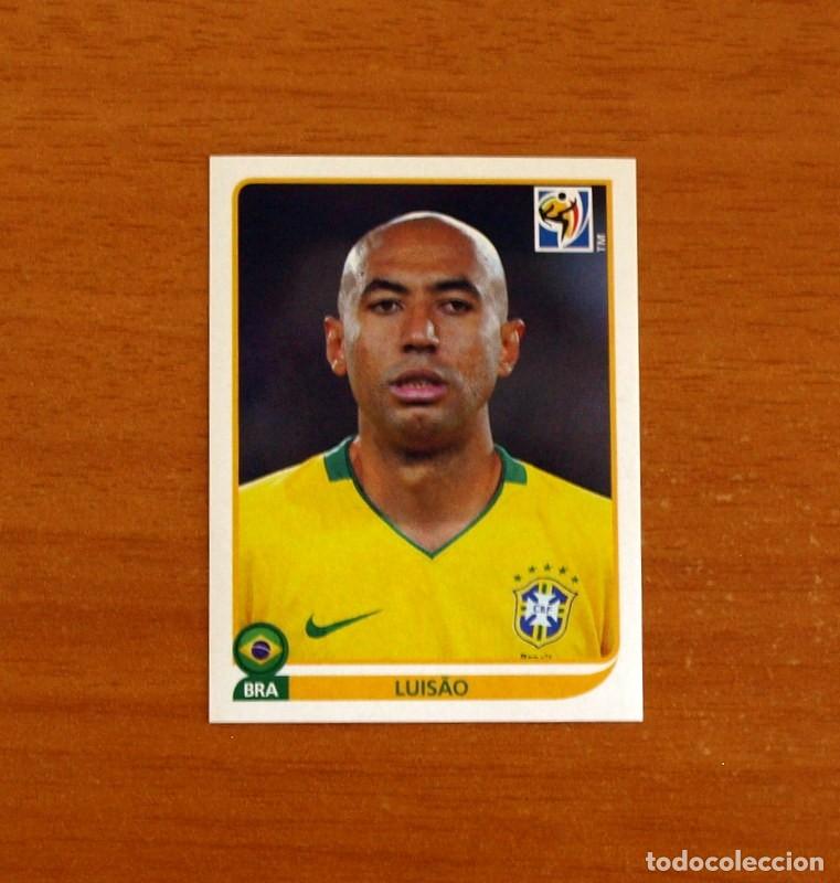 Cromos de f&uacute;tbol: Brasil -N&ordm; 491 Luis&acirc;o -Mundial South Africa 2010 FIFA World Cup-Panini -Nunca Pegado