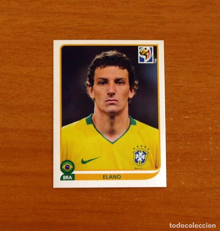 Fu&szlig;ball-Sticker: Brasil -N&ordm; 498 Elano -Mundial South Africa 2010 FIFA World Cup-Panini -Nunca Pegado