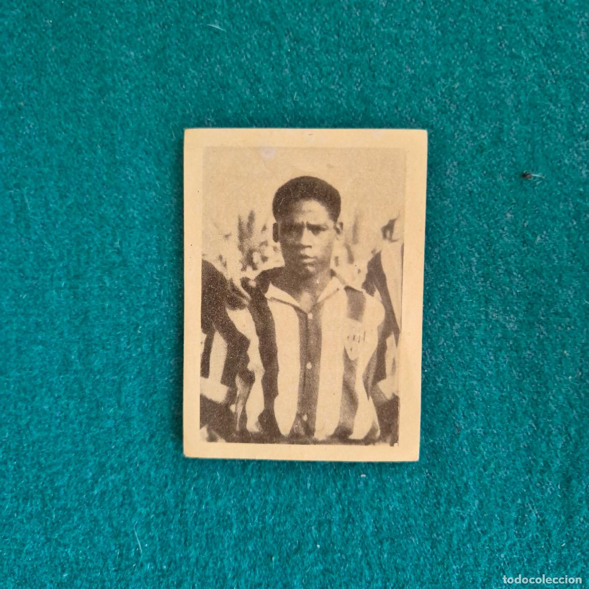 Figurine di Calcio: Lahcen Ben Mohamed - Chicha- a&ntilde;o 51 OBSEQUIO DE LAS FABRICAS NAUTICOS VENCEDO APOLO CUMBRE