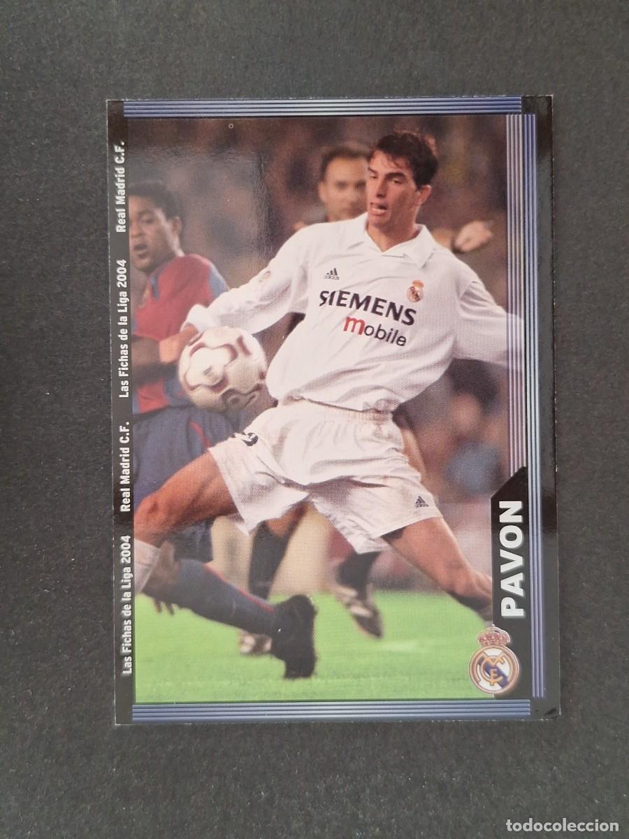 Fu&szlig;ball-Sticker: L1 PAVON REAL MADRID 8 MUNDICROMO LAS FICHAS DE LA LIGA 2004 03 04