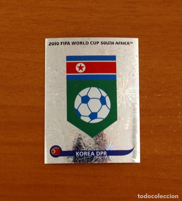 Fu&szlig;ball-Sticker: Corea del Norte -N&ordm; 506 Escudo -Mundial South Africa 2010 FIFA World Cup-Panini -Nunca Pegado