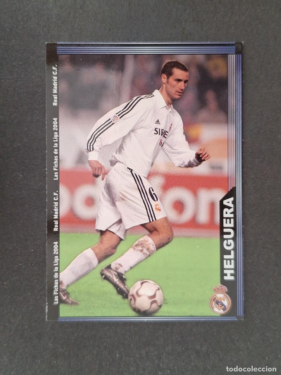 Cromos de f&uacute;tbol: L1 IVAN HELGUERA REAL MADRID 10 MUNDICROMO LAS FICHAS DE LA LIGA 2004 03 04