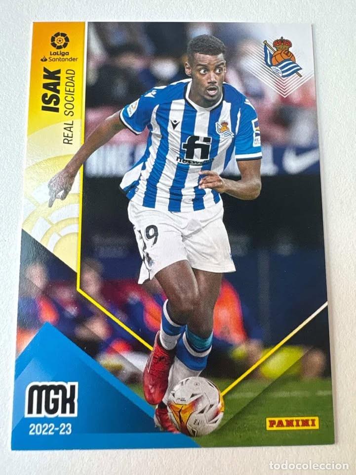 Cromos de f&uacute;tbol: Carta Isak Real Sociedad 297 Megacracks 2022-23