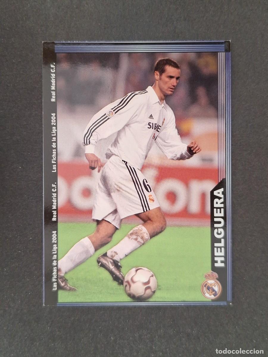 Cromos de f&uacute;tbol: L1 IVAN HELGUERA REAL MADRID 10 MUNDICROMO LAS FICHAS DE LA LIGA 2004 03 04