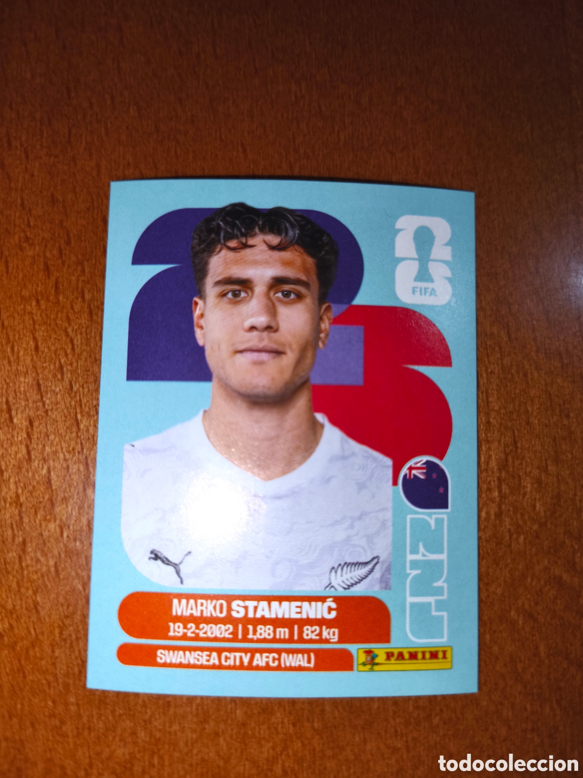 Cromos de f&uacute;tbol: NZL15 Marko Stamenic NZL 15 Fifa World Cup 2026 Nueva Zelanda