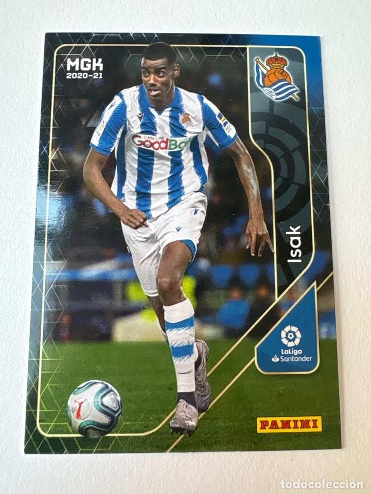 Cromos de f&uacute;tbol: Carta Isak Real Sociedad 270 Megacracks 2020-21