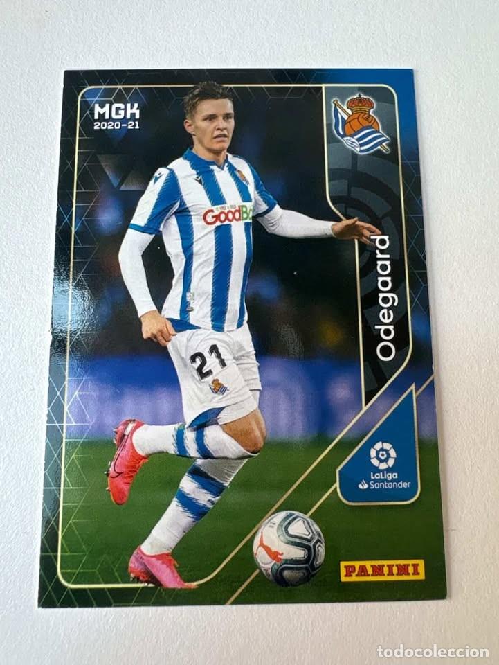 Cromos de f&uacute;tbol: Carta Odegaard Real Sociedad 266 Megacracks 2020-21