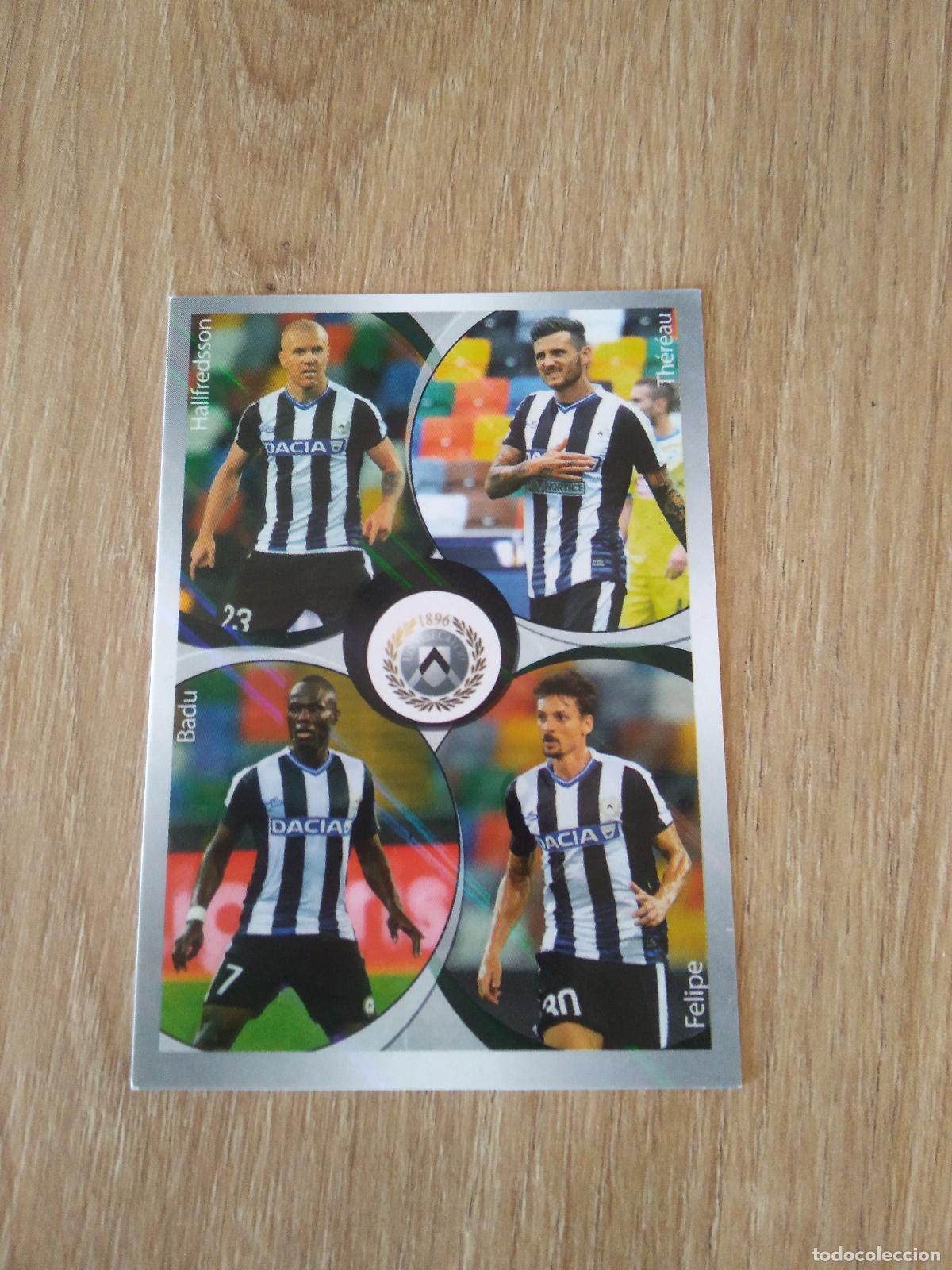 Cromos de f&uacute;tbol: 559 BADU HALLFREDSSON THEREAU FELIPE CROMO FUTBOL PANINI LIGA ITALIA 16-17 CALCIATORI 2016-2017