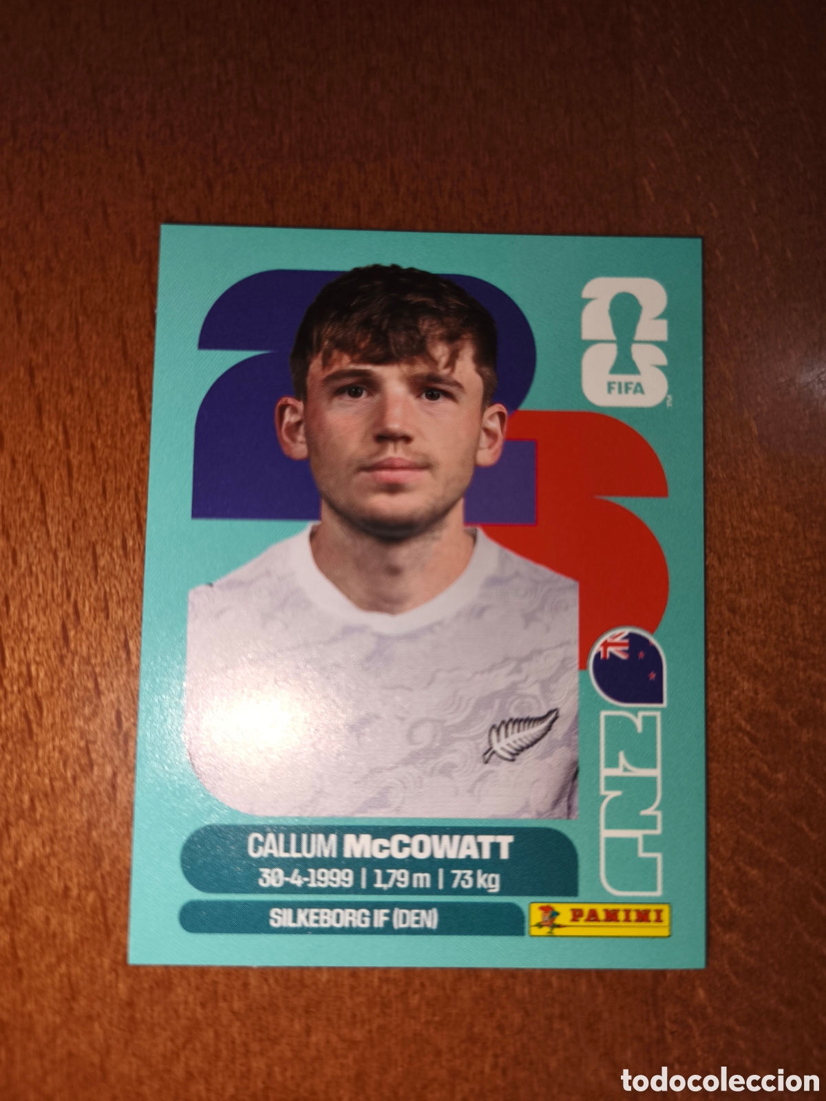 Cromos de Futebol: NZL19 Callum McCowatt NZL 19 Fifa World Cup 2026 Nueva Zelanda