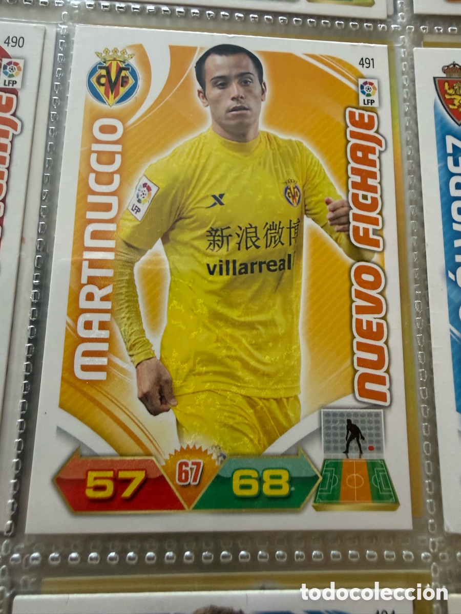 Cromos de Futebol: ADRENALYN XL. 2011-12. MARTINUCCIO ( Villarreal). NUEVO FICHAJE