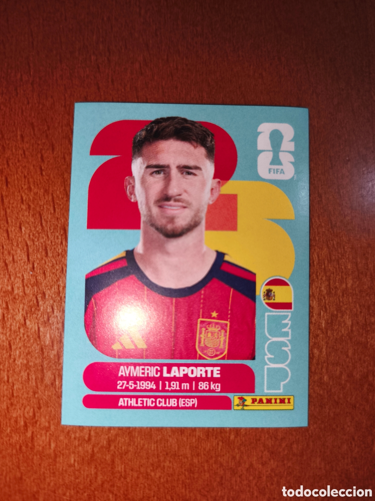 Cromos de Futebol: ESP4 Aymeric Laporte ESP 4 Fifa World Cup 2026 Espa&ntilde;a