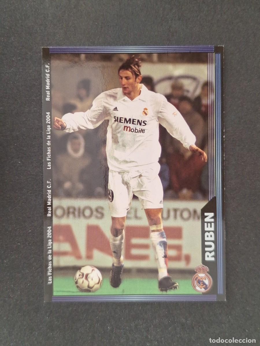 Cromos de Futebol: L1 RUBEN REAL MADRID 16 MUNDICROMO LAS FICHAS DE LA LIGA 2004 03 04